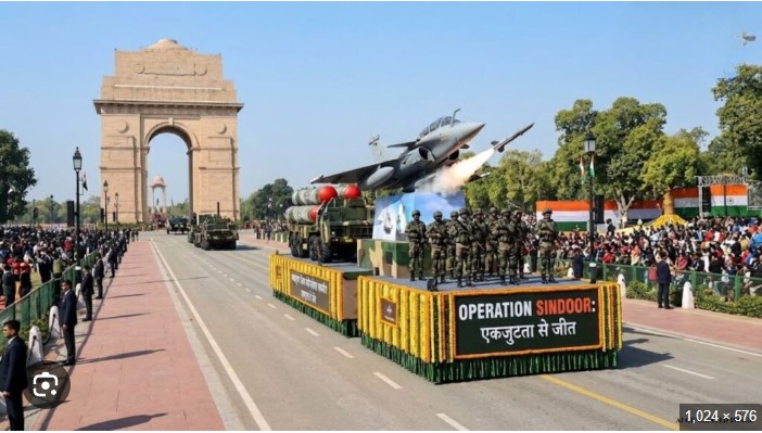 गणतंत्र दिवस परेड में ऑपरेशन सिंदूर की झांकी