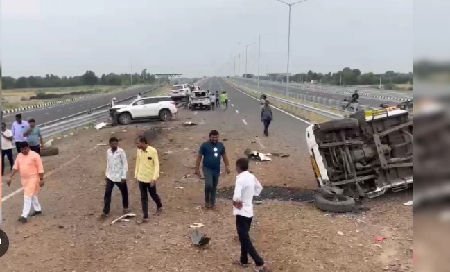 बालोतरा में एक्सप्रेस-वे हादसा: 6 श्रद्धालु कुचले गए