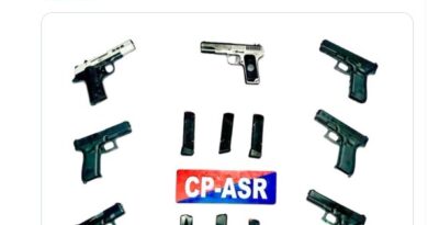 अमृतसर में अवैध हथियार तस्करी गिरोह का भंडाफोड़, 6 आरोपी गिरफ्तार। अंतरराष्ट्रीय नेटवर्क का खुलासा, पाकिस्तान से हथियार सप्लाई।