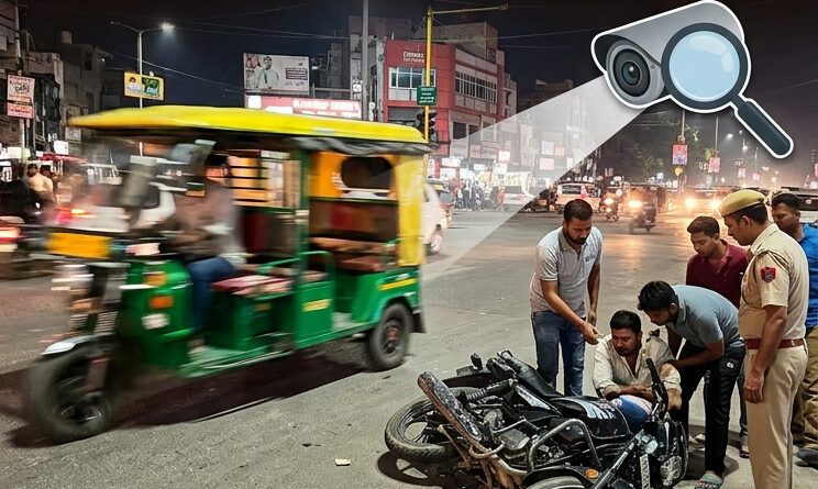 जालंधर ई-रिक्शा हादसा: पीएपी चौक के पास ई-रिक्शा ने बाइक को टक्कर मारी, बाइक सवार घायल। आरोपी चालक मौके से फरार। पूरी खबर पढ़ें।