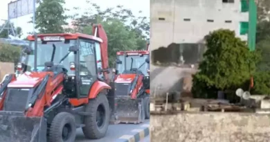 Jaipur JDA Action के तहत जयपुर में सड़क चौड़ीकरण के लिए 5 धार्मिक स्थलों को हटाने की कार्रवाई जारी है। नूरानी मस्जिद का पिछला हिस्सा ढहाया गया, इंटरनेट सेवाएं बंद और 3000 पुलिसकर्मी तैनात।