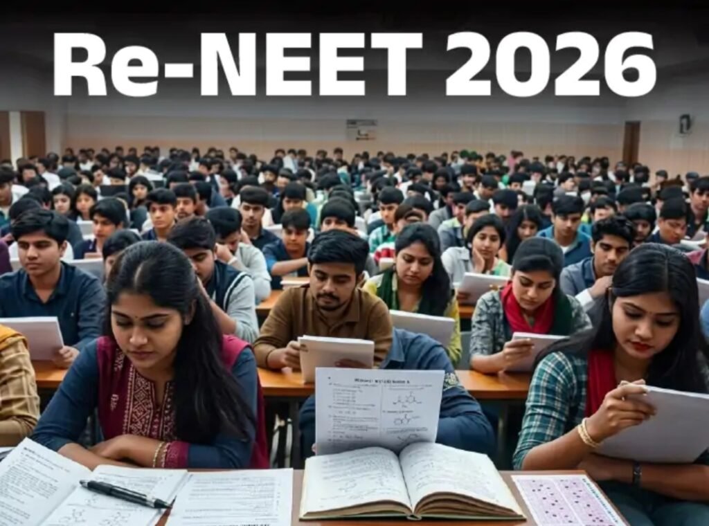 NEET रीएग्जाम 2026 को सुरक्षित बनाने के लिए NTA ने अभूतपूर्व कदम उठाए हैं। पेपर सेटर्स को गुप्त स्थान पर रखा जाएगा, मोबाइल और बाहरी संपर्क पर रोक रहेगी। जानिए परीक्षा से जुड़े नए सुरक्षा प्रोटोकॉल और व्यवस्थाएं।