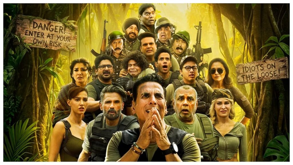 Welcome To The Jungle BO Day 1: अक्षय कुमार की 'वेलकम टू द जंगल' ने पहले दिन 18.75 करोड़ रुपये की कमाई के साथ बॉक्स ऑफिस पर धमाका कर दिया। जानें ओपनिंग डे कलेक्शन, रिकॉर्ड और किन फिल्मों को छोड़ा पीछे।