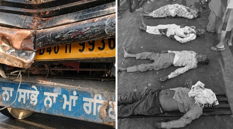 फिरोजपुर सड़क हादसा में जंगा वाला मोड़ के पास घोड़ा ट्राला और पिकअप की भीषण टक्कर में 9 लोगों की मौत हो गई। कई घायल अस्पताल में भर्ती हैं, जबकि गंभीर घायलों को फरीदकोट मेडिकल रेफर किया गया है।