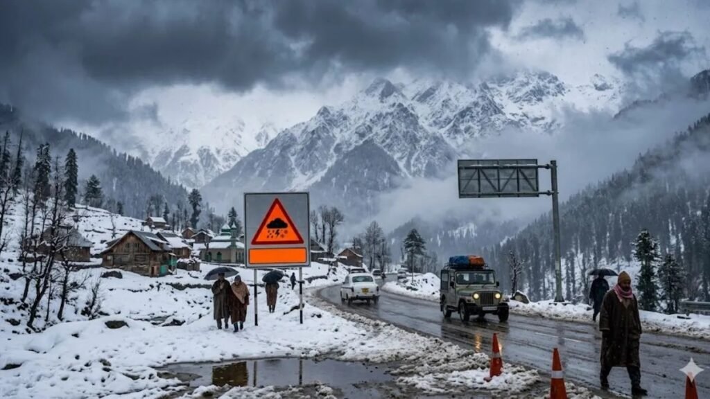 Monsoon Alert Srinagar: IMD ने श्रीनगर और जम्मू-कश्मीर में अगले 3 दिनों तक भारी बारिश, फ्लैश फ्लड और जलभराव की चेतावनी जारी की है। जानें किन इलाकों में सबसे ज्यादा असर रहेगा और मौसम का ताजा अपडेट।