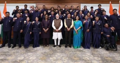 PM Modi Commonwealth Games 2026: पीएम मोदी ने ग्लास्गो में भारत के गलत नक्शे पर आपत्ति जताने वाली लवलीना बोरगोहेन की तारीफ की। मीराबाई चानू से भी की खास बातचीत।