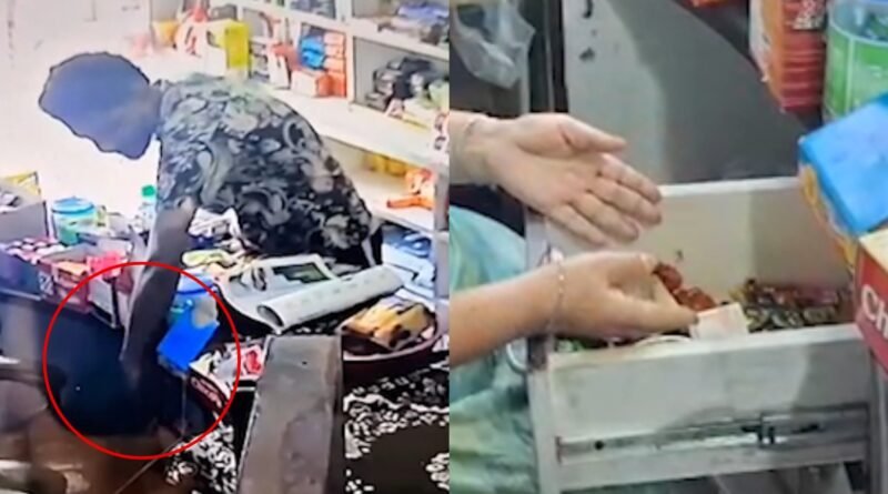 Phagwara News: न्यू मॉडल टाउन की गुलाटी कन्फेक्शनरी से करीब 25 हजार रुपये चोरी हो गए। महिला के वॉशरूम जाते ही आरोपी ने गल्ले से नकदी उड़ाई, CCTV में वारदात कैद।
