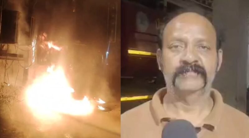 Jalandhar Transformer Fire: धोगड़ी रोड पर शॉर्ट सर्किट के बाद ट्रांसफॉर्मर में भीषण आग लग गई। आग से कई इलाकों की बिजली गुल हुई, फायर ब्रिगेड ने आग पर काबू पाया।