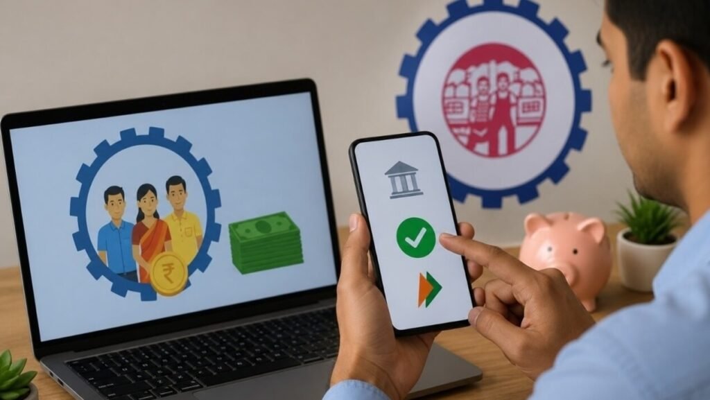 EPFO EDLI Scheme के तहत पात्र कर्मचारियों के परिवार को नौकरी के दौरान मृत्यु होने पर 2.5 लाख से 7 लाख रुपये तक का बीमा लाभ मिल सकता है। जानें नियम और क्लेम प्रक्रिया।