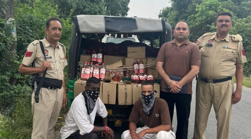 जालंधर शराब बरामद: जालंधर-कपूरथला रोड पर Excise और Police टीम ने ऑटो से 794 बोतलें शराब बरामद कीं। कार्रवाई में 2 आरोपियों को गिरफ्तार किया गया।
