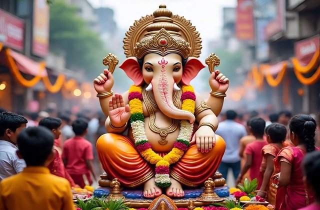 Ganesh Chaturthi 2026 Date: गणेश चतुर्थी 14 सितंबर 2026 को मनाई जाएगी। जानें चतुर्थी तिथि, गणपति स्थापना का शुभ मुहूर्त, विसर्जन की तारीख और पूजा विधि।